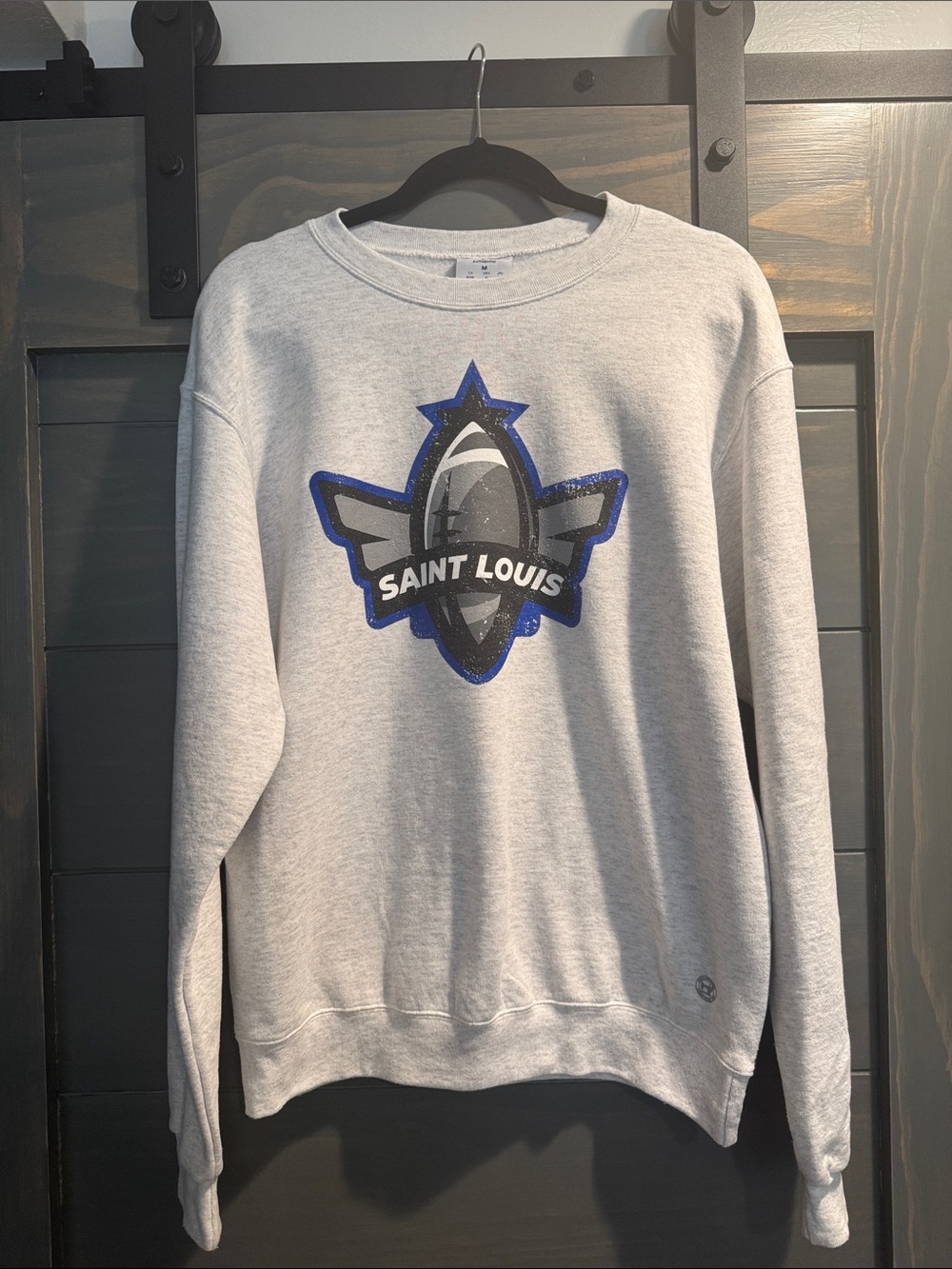 Champion St. Louis Football Crewneck Sweatshirt Battlehawks Colors M